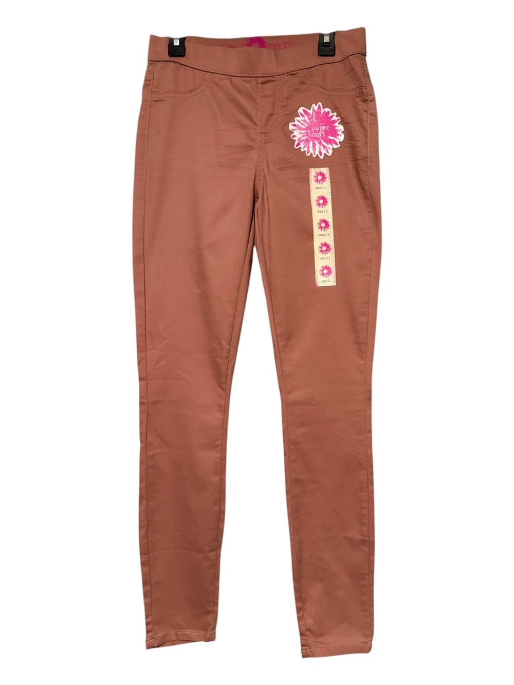 Wishful Park Waist Elastic Pants - Solid Brown